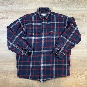 CARHARTT Mens Large Youngstown Thermal Lined Heavyweight Rugged Shirt